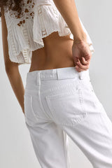 EB Denim Ariel Mid-Rise Wedgie Jeans