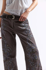 Taylen Embellished Flare Pants