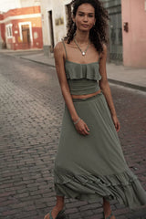 Halle Maxi Skirt Set