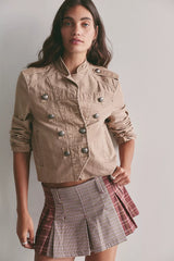 Sherry Pleated Mini Skirt