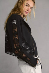 Ivy Bloom Moto Cardi