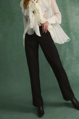 Friction Bootcut Trousers