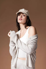 Sunday Citizen Cloud Cool Oversized Ribbed Buttoned Cardigan