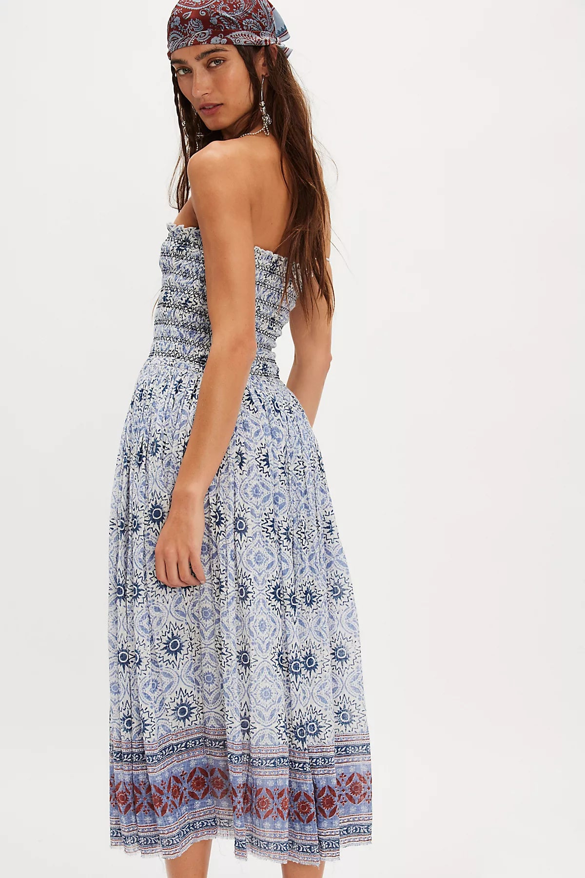FP One Ravenna Printed Convertible Maxi Skirt