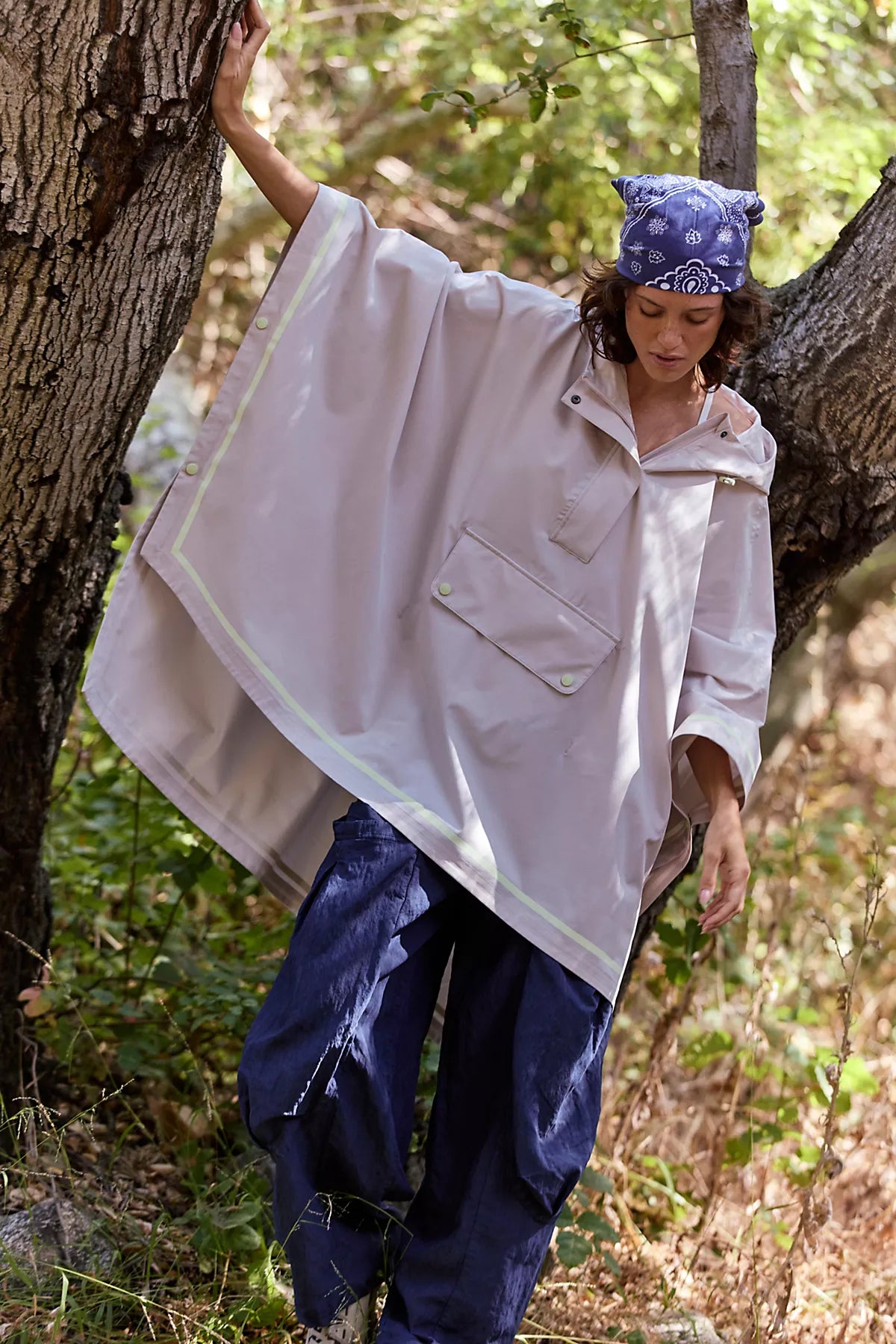 Packable Rain Poncho
