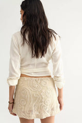 My Little Micro Mini Lace Skort
