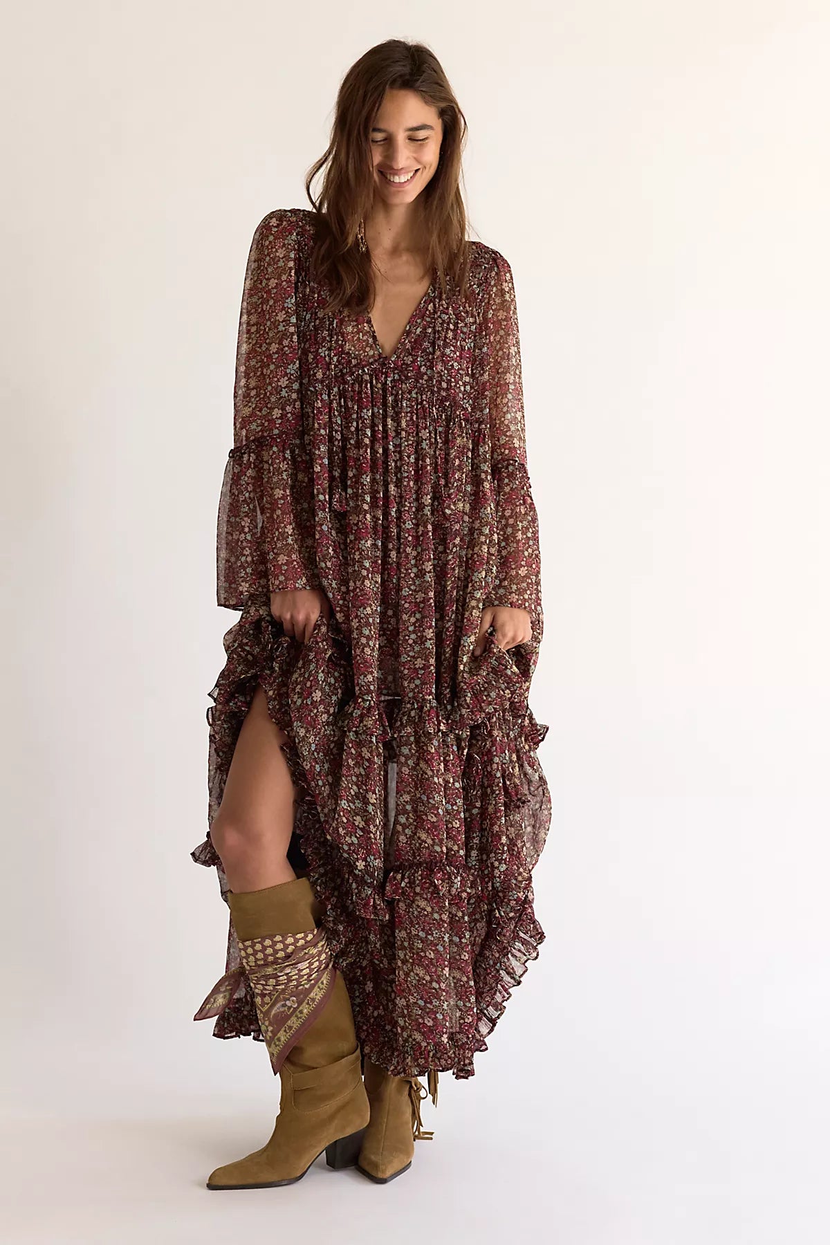 Weeping Willows Maxi Dress