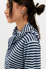 The Tiny Big Sister Lara Striped Scarf Cardi