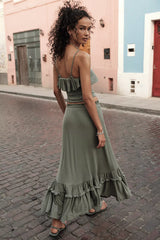 Halle Maxi Skirt Set