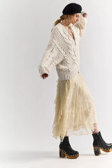 Lola Cable Knit Cardi