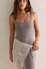 Susana Monaco Strap Tank Crop Jumpsuit