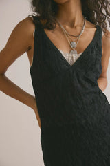 Lace Mini Slip Dress