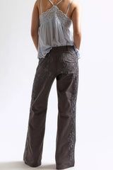Taylen Embellished Flare Pants