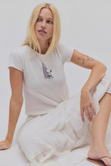 Snoopy Surfboard Baby Tee