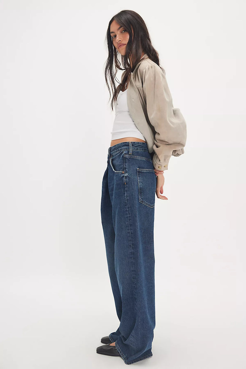 AGOLDE Vana Fold Jeans