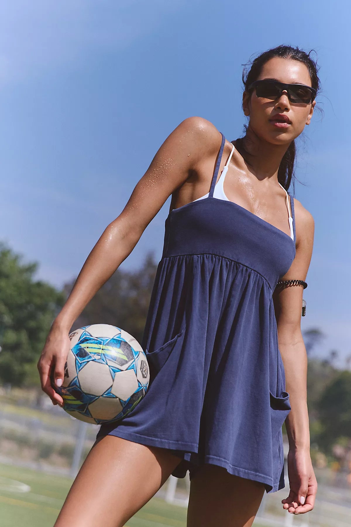 Hot Shot Strappy Romper
