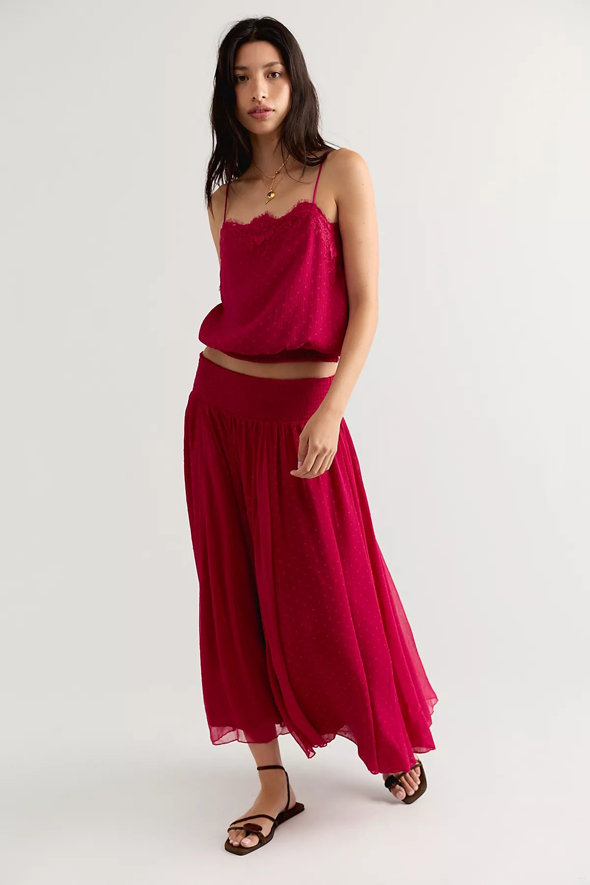 Sunflare Maxi Skirt Set