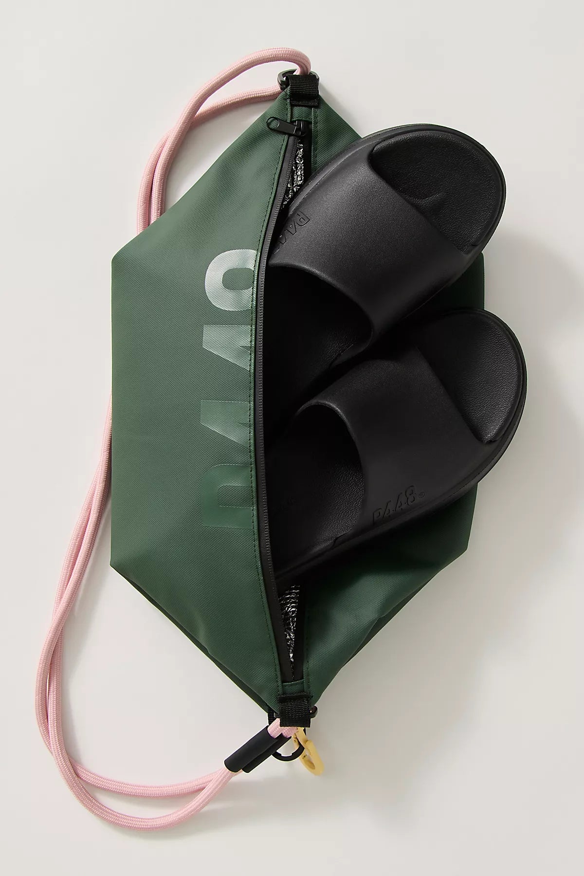 P448 Riviera Slide Sandals and Zip Cooler