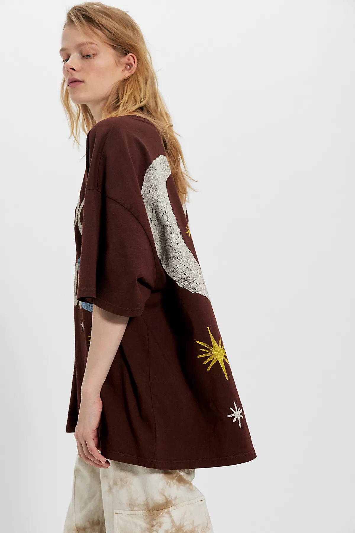 Daydreamer Fleetwood Mac Doodles Oversized Tee