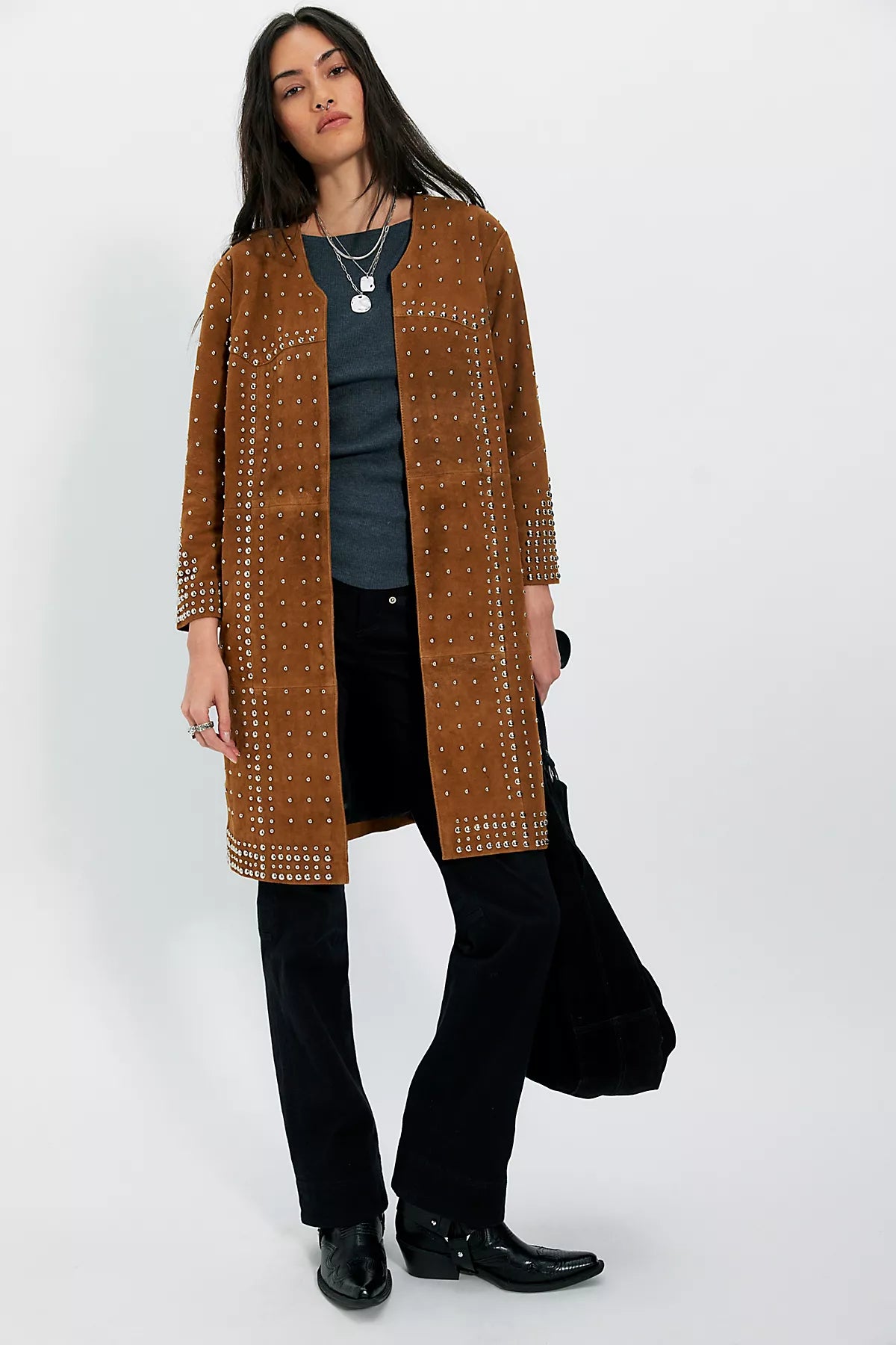 Understated Leather Fortune Duster