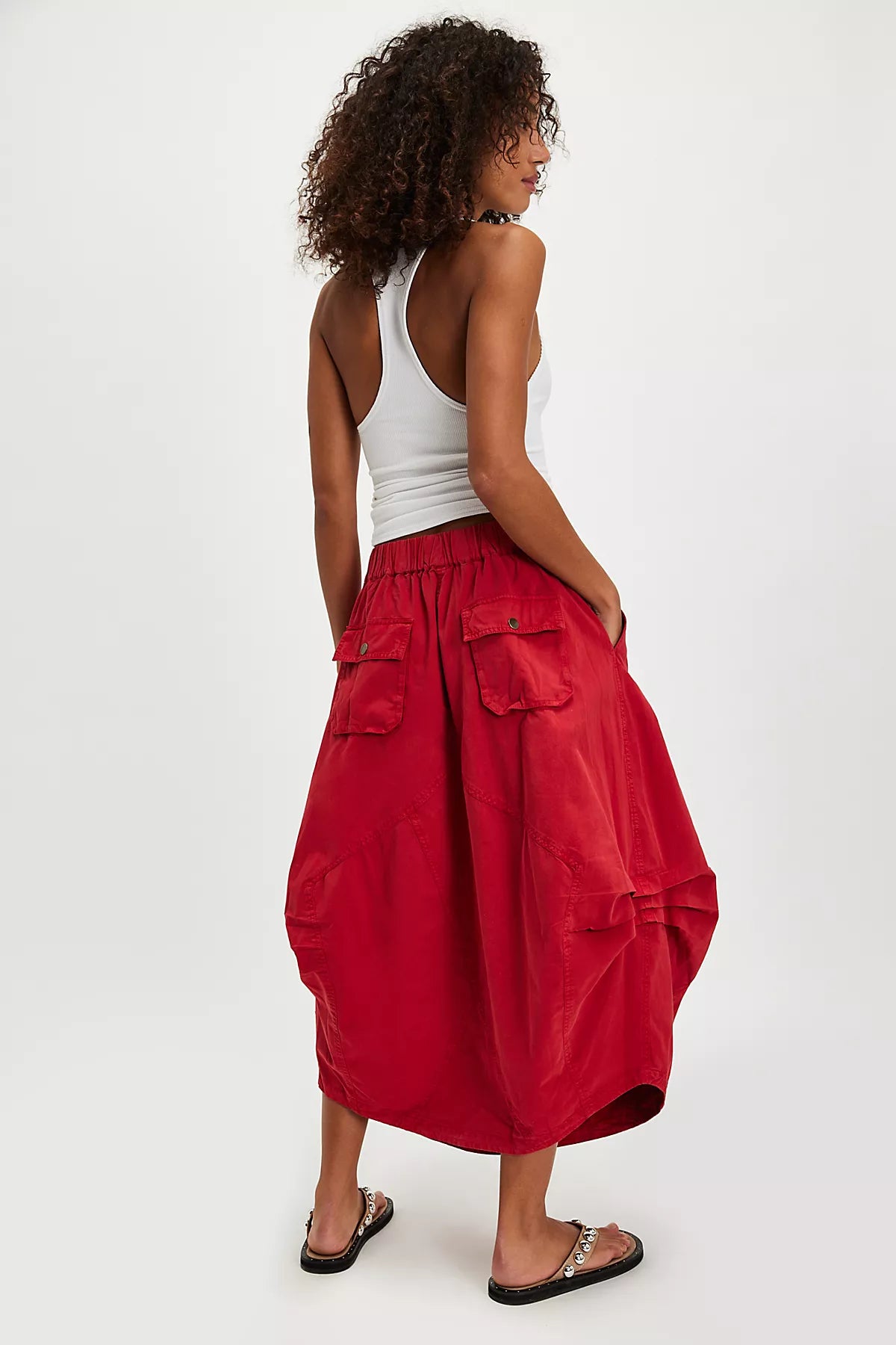 Willow Poplin Maxi Skirt