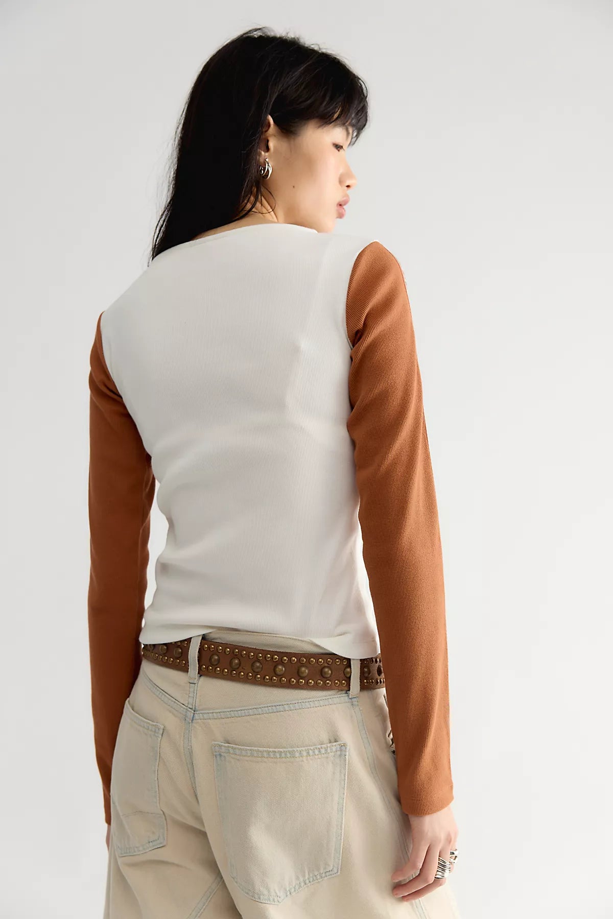 Sunday Market Folklorian Twist Long Sleeve Top