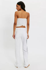 Understated Leather Party Horse Jeans