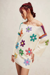 Sandrine Rose Robe Manches Dress